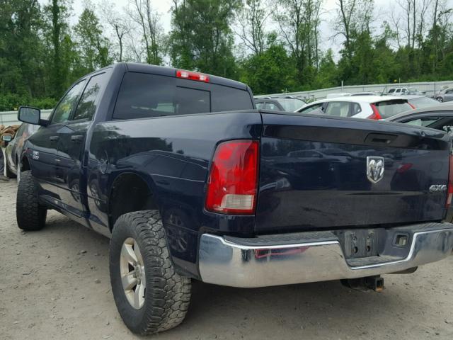 1C6RR7FGXDS666665 - 2013 RAM 1500 ST BLUE photo 3