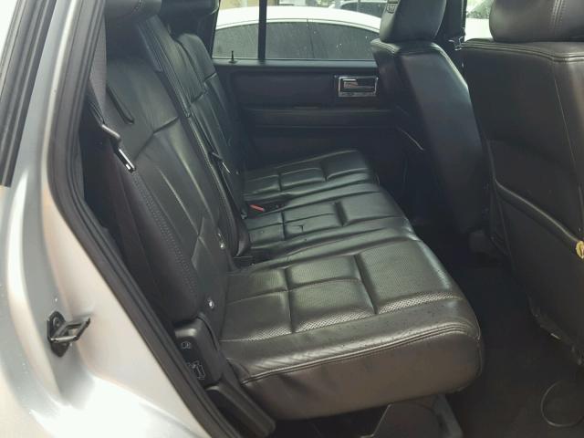 5LMJJ2H54DEL01059 - 2013 LINCOLN NAVIGATOR SILVER photo 6