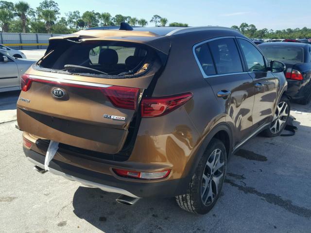 KNDPR3A6XH7132128 - 2017 KIA SPORTAGE S TWO TONE photo 4