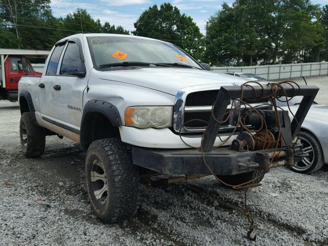 3D7KS28D65G741767 - 2005 DODGE RAM 2500 S WHITE photo 1
