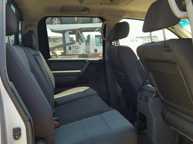 1N6AA07B77N241038 - 2007 NISSAN TITAN XE SILVER photo 6