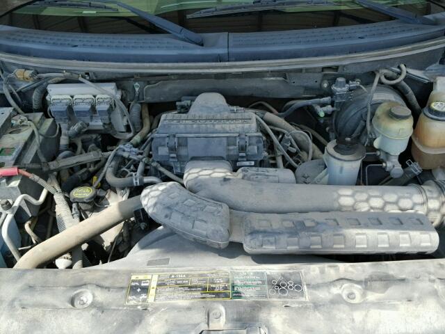 1FTPX12594NB12698 - 2004 FORD F150 GREEN photo 7