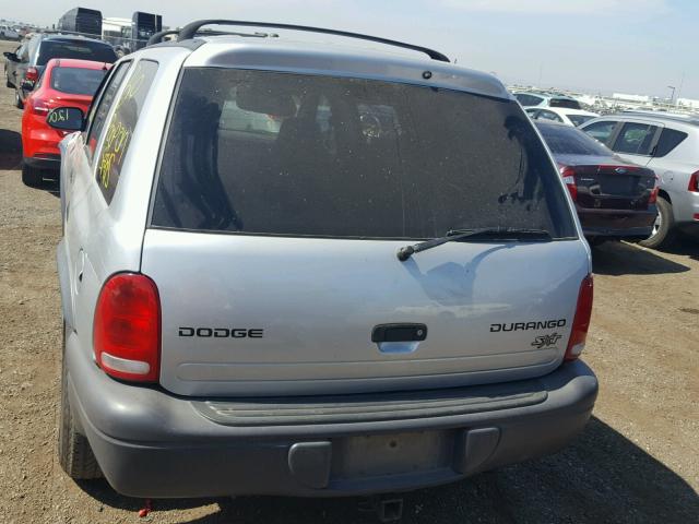 1D4HR38N53F615142 - 2003 DODGE DURANGO SP SILVER photo 9