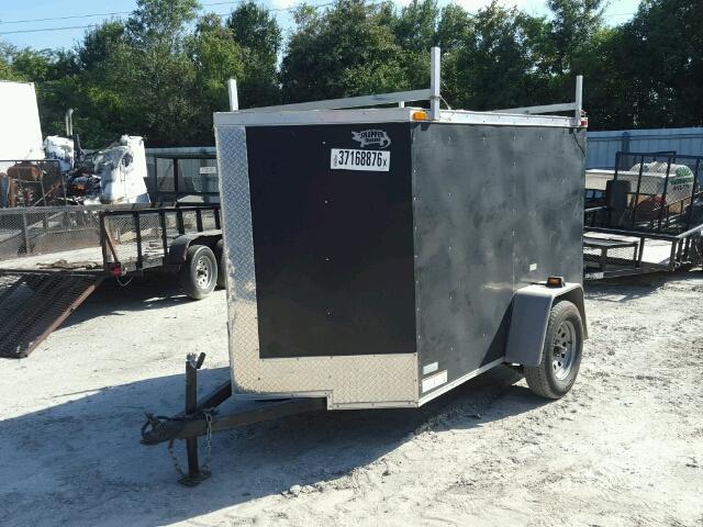 54GVC08D7D7005213 - 2012 CARGO TRAILER BLACK photo 2