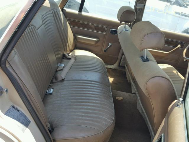 1FABP21B0CK102266 - 1982 FORD FAIRMONT TAN photo 6