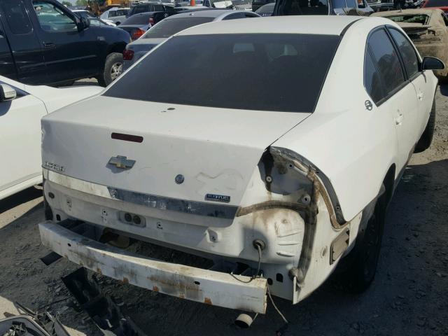 2G1WS553281329862 - 2008 CHEVROLET IMPALA POL WHITE photo 4