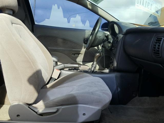 1G8ZR12791Z255704 - 2001 SATURN SC2 BLACK photo 5