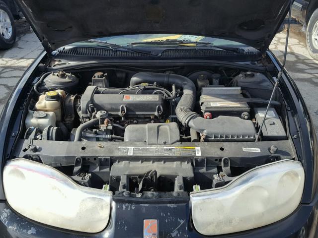 1G8ZR12791Z255704 - 2001 SATURN SC2 BLACK photo 7