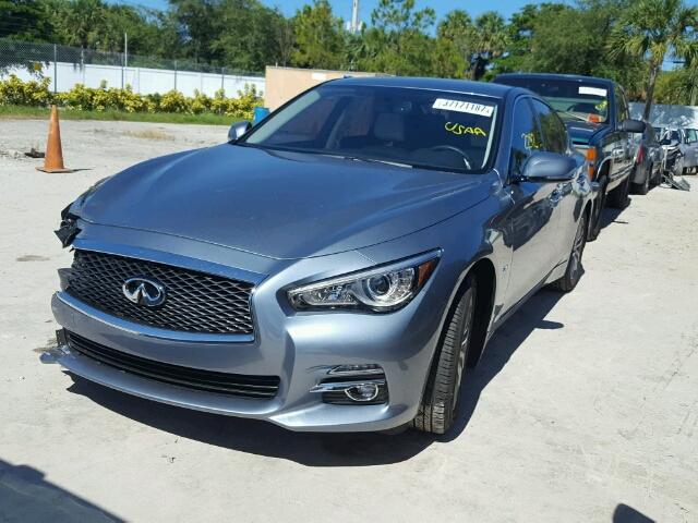 JN1EV7AP9HM743775 - 2017 INFINITI Q50 PREMIU BLUE photo 2