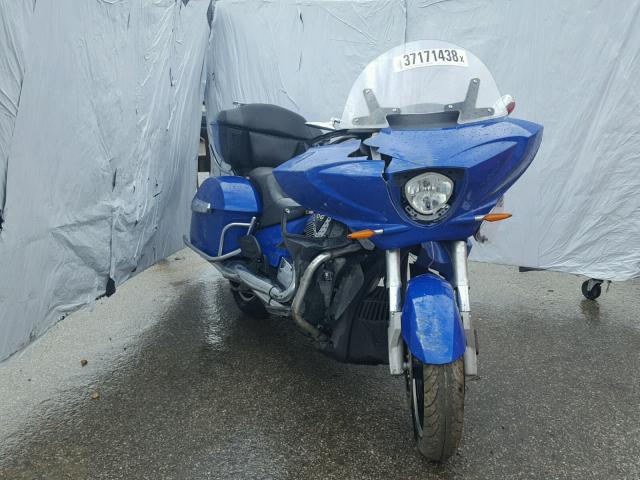 5VPTW36NXD3020455 - 2013 VICTORY MOTORCYCLES CROSS COUN Bleu photo 1