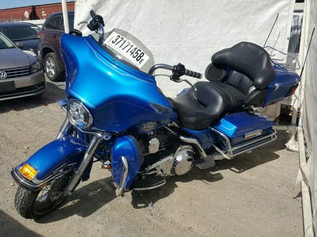 1HD1FC41X8Y690052 - 2008 HARLEY-DAVIDSON FLHTCUI BLUE photo 2