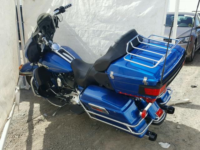 1HD1FC41X8Y690052 - 2008 HARLEY-DAVIDSON FLHTCUI BLUE photo 3