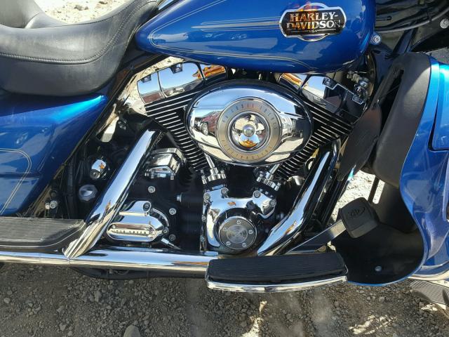 1HD1FC41X8Y690052 - 2008 HARLEY-DAVIDSON FLHTCUI BLUE photo 7