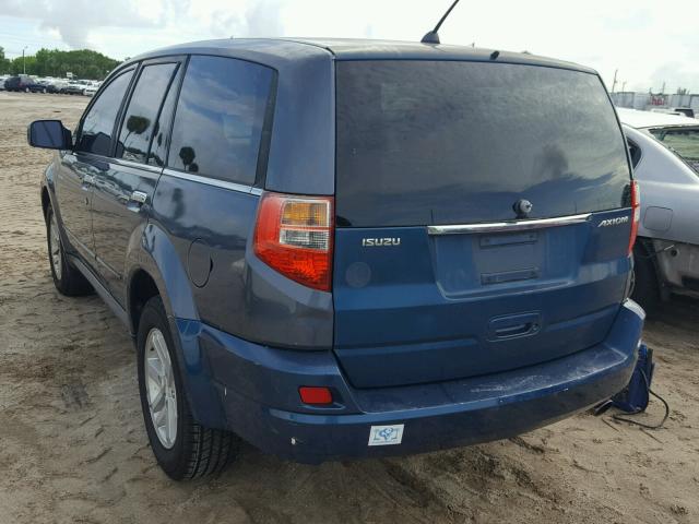 4S2DE58Y044600384 - 2004 ISUZU AXIOM XS Mavi foto 3