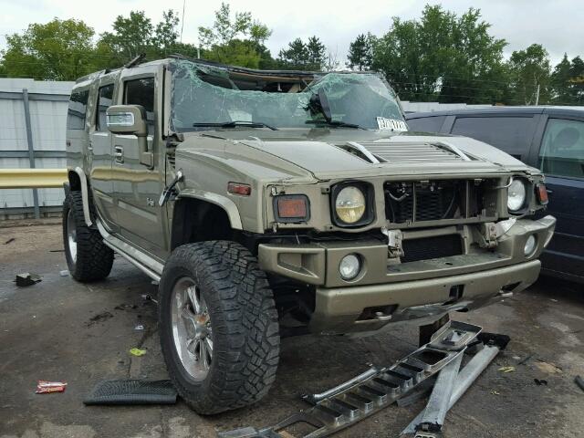 5GRGN23U65H109290 - 2005 HUMMER H2 TAN photo 1