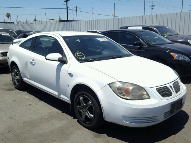 1G2AS18H997145416 - 2009 PONTIAC G5 WHITE photo 1