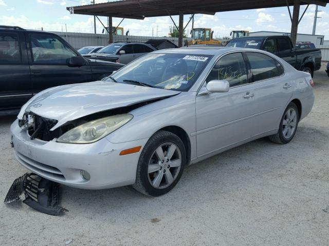 JTHBA30G655085889 - 2005 LEXUS ES 330 SILVER photo 2