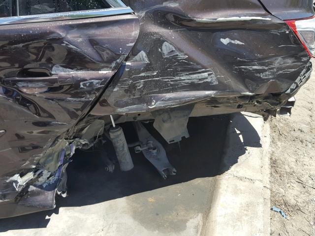 1G11C5SL8FF197711 - 2015 CHEVROLET MALIBU 1LT 勃艮第红 照片 9