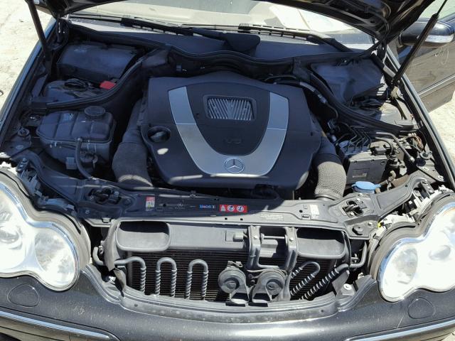 WDBRF54H66A842121 - 2006 MERCEDES-BENZ C GENERATI BLACK photo 7