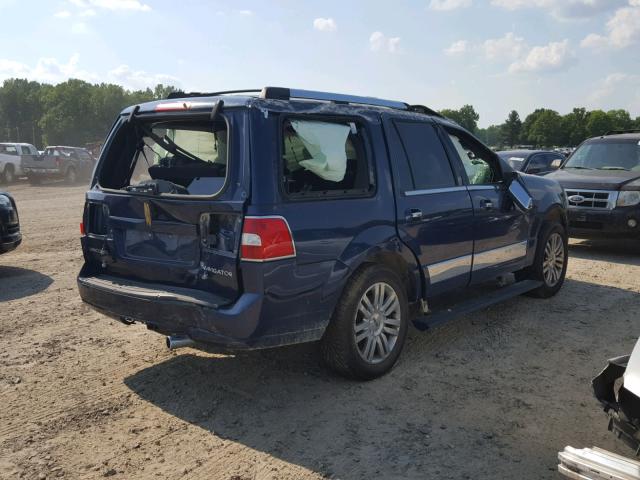 5LMFU28527LJ21799 - 2007 LINCOLN NAVIGATOR ლურჯი ფოტო 4