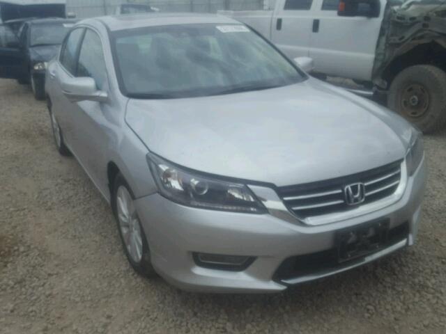 1HGCR2F86DA117580 - 2013 HONDA ACCORD EXL SILVER photo 1