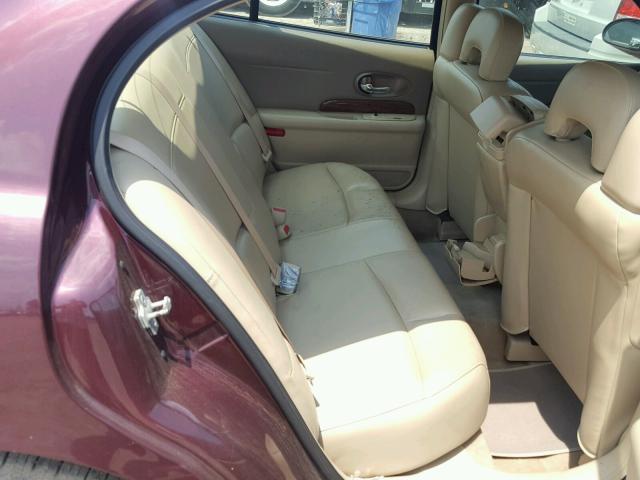 1G4HP54K844149578 - 2004 BUICK LESABRE CU MAROON photo 6