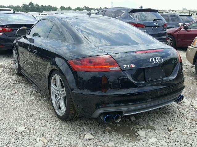 TRUK1AFK9B1011277 - 2011 AUDI TTS PRESTI BLACK photo 3