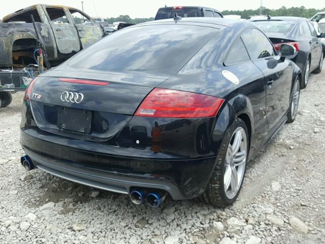 TRUK1AFK9B1011277 - 2011 AUDI TTS PRESTI BLACK photo 4