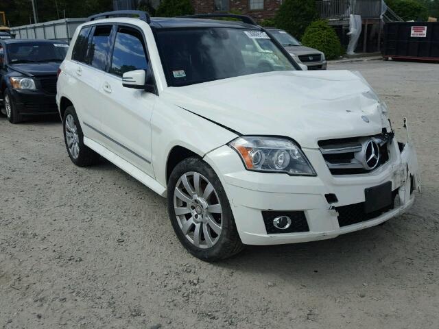 WDCGG8HBXAF348931 - 2010 MERCEDES-BENZ GLK 350 4M WHITE photo 1