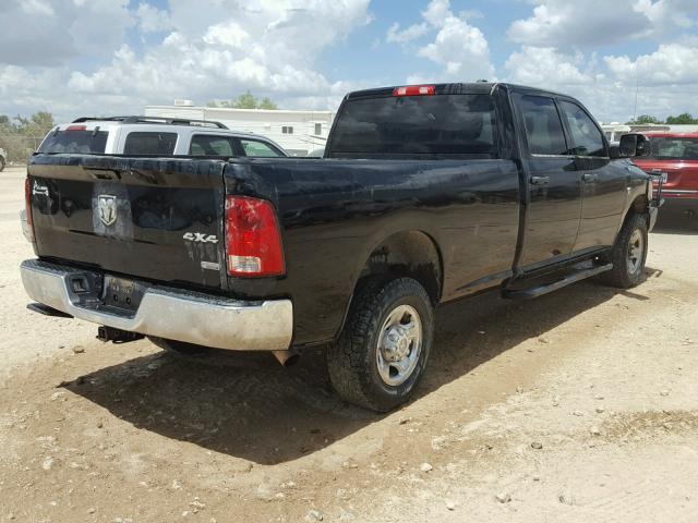 3C6UD5HLXCG284178 - 2012 DODGE RAM 2500 S BLACK photo 4