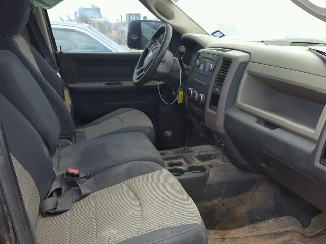 3C6UD5HLXCG284178 - 2012 DODGE RAM 2500 S BLACK photo 5