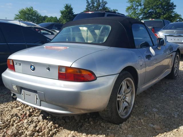 4USCH7333WLE10039 - 1998 BMW Z3 1.9 SILVER photo 4