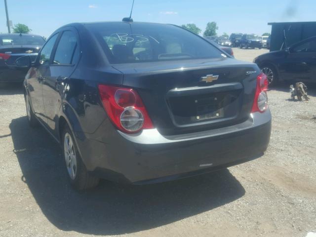 1G1JA5SGXG4154185 - 2016 CHEVROLET SONIC LS GRAY photo 3