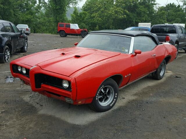 2376798608330 - 1969 PONTIAC LEMANS RED photo 2