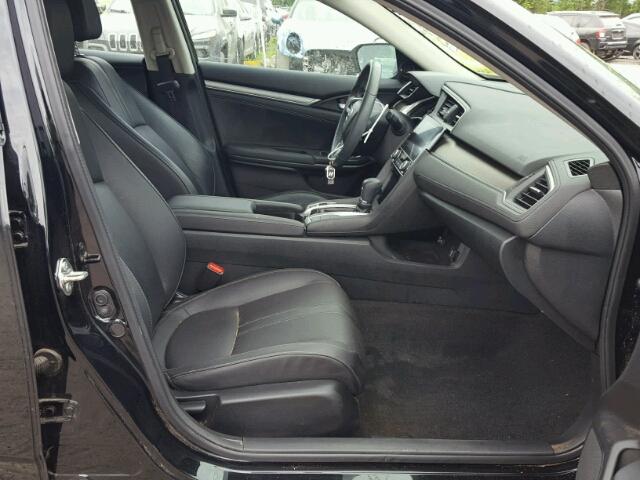 19XFC1F74GE208346 - 2016 HONDA CIVIC EXL BLACK photo 5