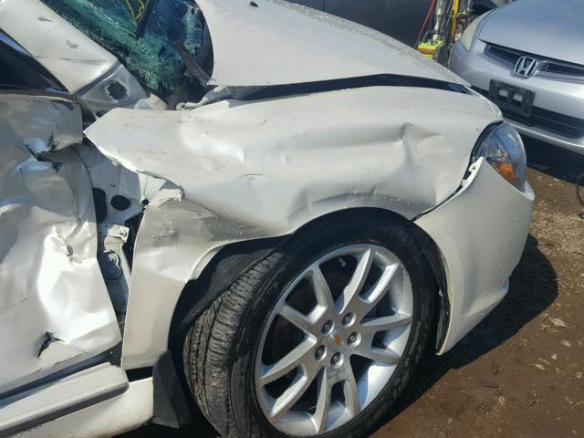 1G1ZE5E70BF295301 - 2011 CHEVROLET MALIBU LTZ 白色 照片 9