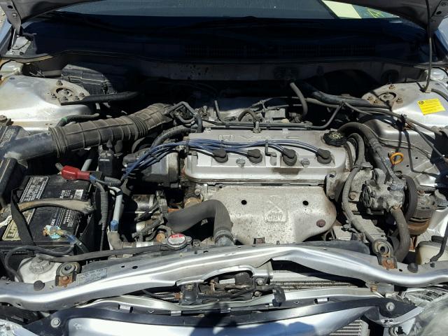 1HGCG56772A067915 - 2002 HONDA ACCORD SE SILVER photo 7