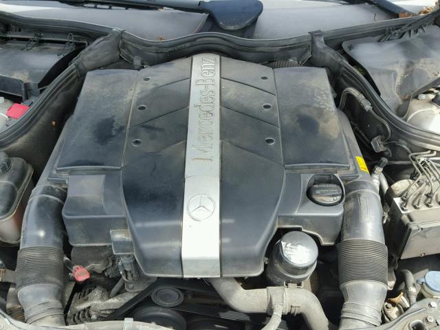 WDBRF81J05F645262 - 2005 MERCEDES-BENZ C 240 4MAT SILVER photo 7