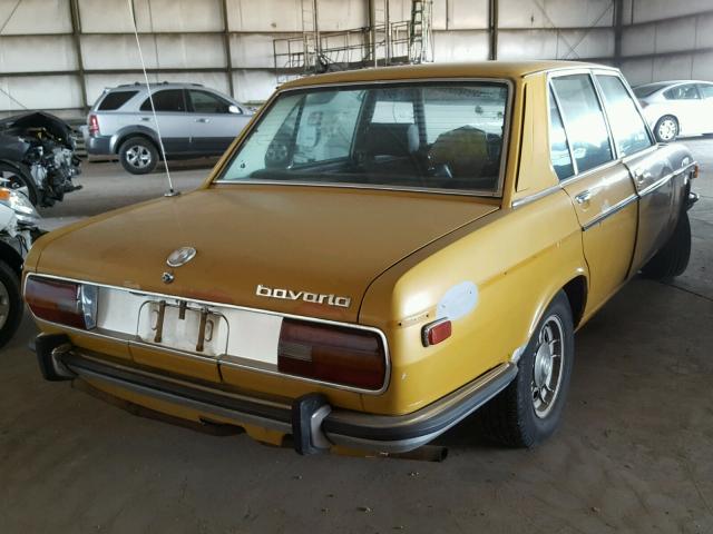 3102703 - 1972 BMW BAVARIA YELLOW photo 4