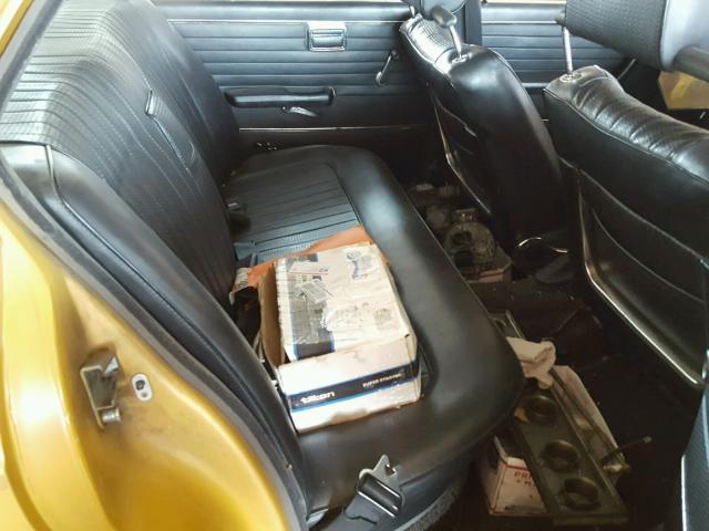 3102703 - 1972 BMW BAVARIA YELLOW photo 6