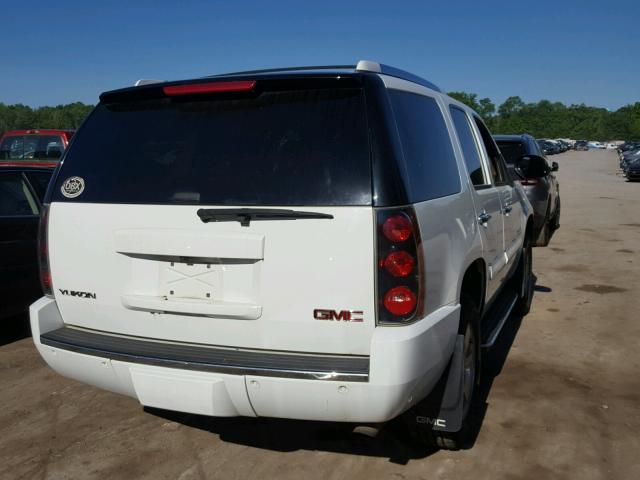 1GKFK63818J110171 - 2008 GMC YUKON DENA WHITE photo 4