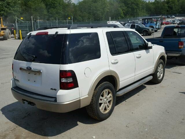 1FMEU7EE1AUA91633 - 2010 FORD EXPLORER E WHITE photo 4