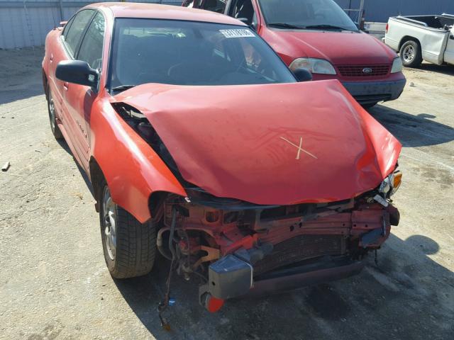 1G2NF52E71C111062 - 2001 PONTIAC GRAND AM S 红色 照片 1