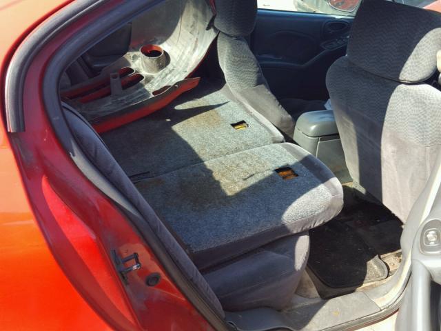 1G2NF52E71C111062 - 2001 PONTIAC GRAND AM S 红色 照片 6