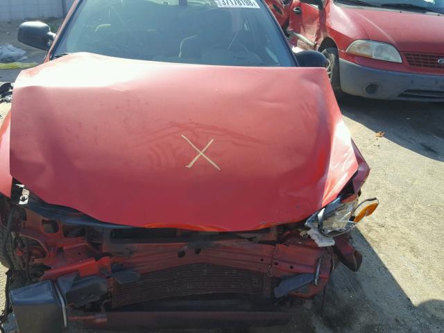 1G2NF52E71C111062 - 2001 PONTIAC GRAND AM S 红色 照片 7