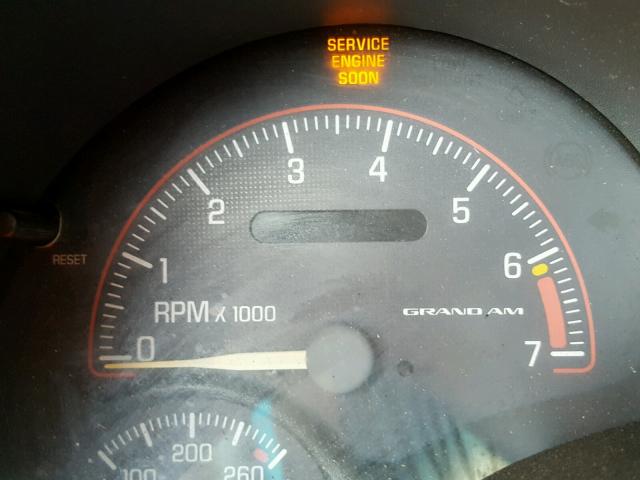 1G2NF52E71C111062 - 2001 PONTIAC GRAND AM S 红色 照片 8