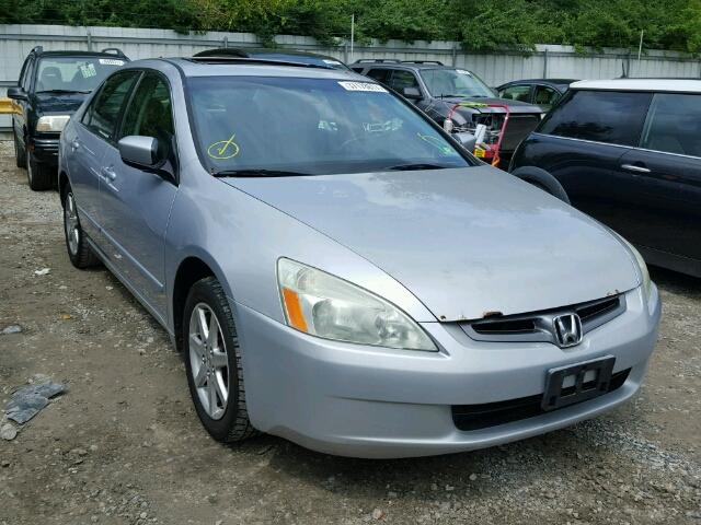 1HGCM66544A063868 - 2004 HONDA ACCORD EX SILVER photo 1