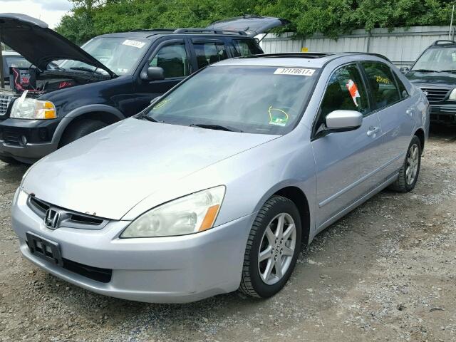 1HGCM66544A063868 - 2004 HONDA ACCORD EX SILVER photo 2