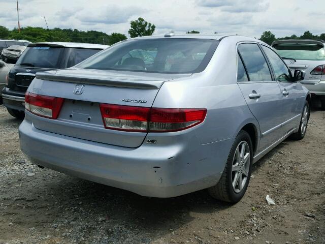 1HGCM66544A063868 - 2004 HONDA ACCORD EX SILVER photo 4