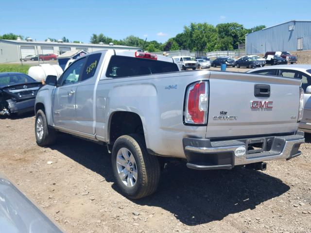 1GTH6BEA6F1145397 - 2015 GMC CANYON SLE SILVER photo 3